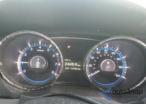 2014 Hyundai Sonata Gls z USA, uszkodzony, nr VIN 5NPEB4AC6EH941849